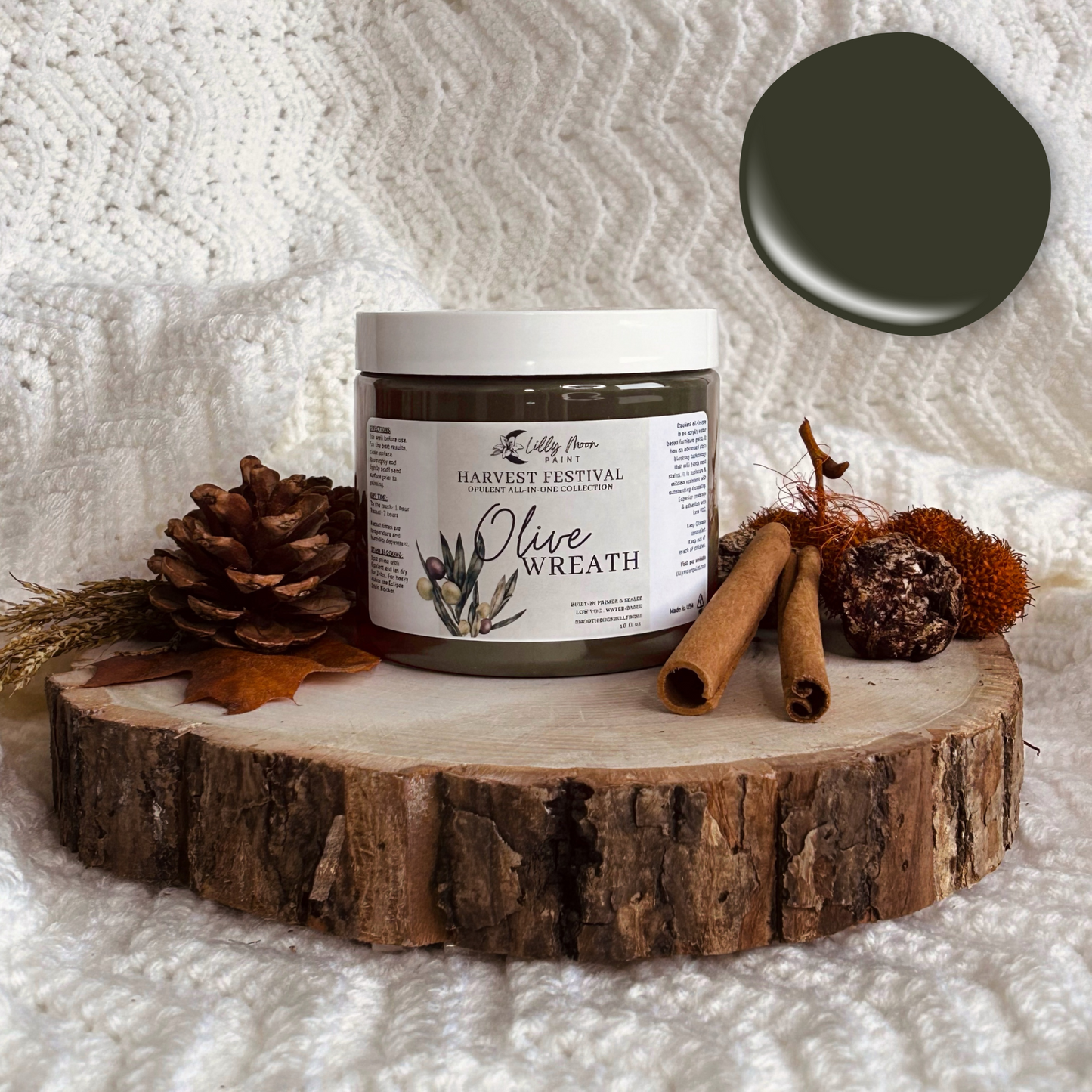 Opulent- Olive Wreath