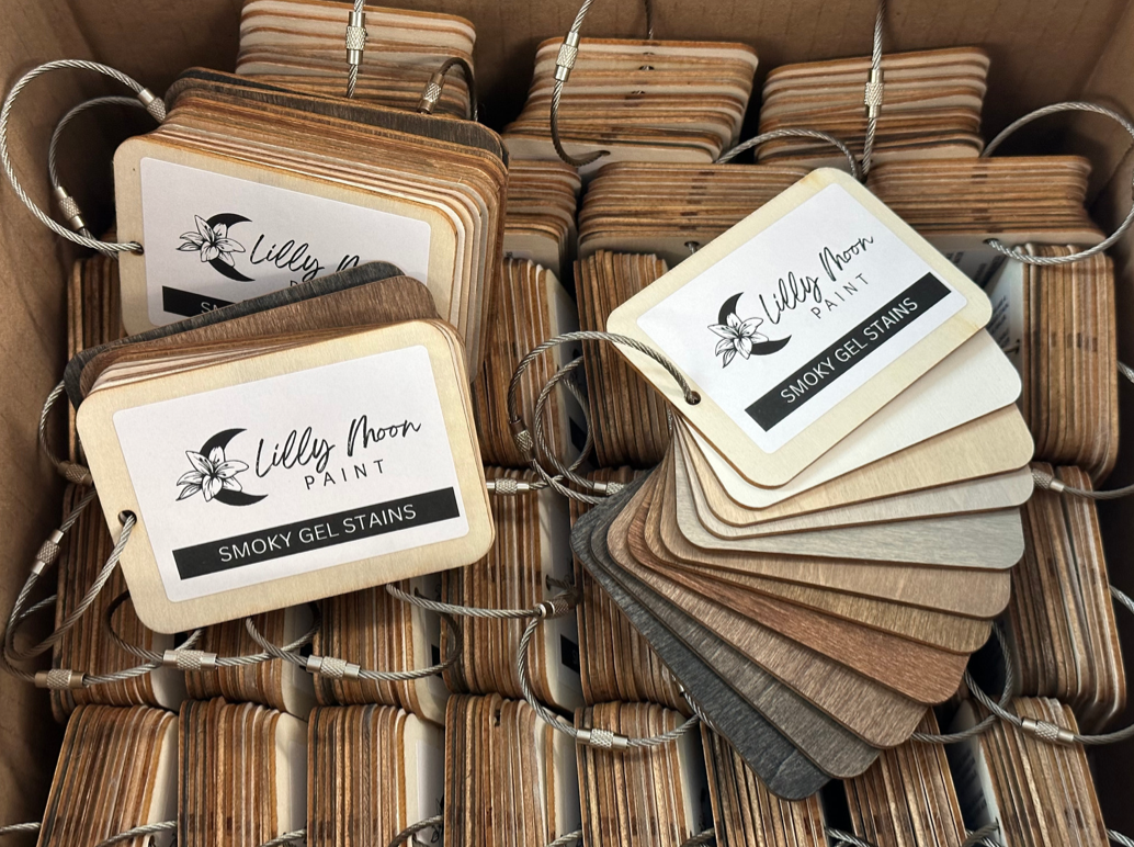 Smoky Gel Stains Fan Deck (Copy)