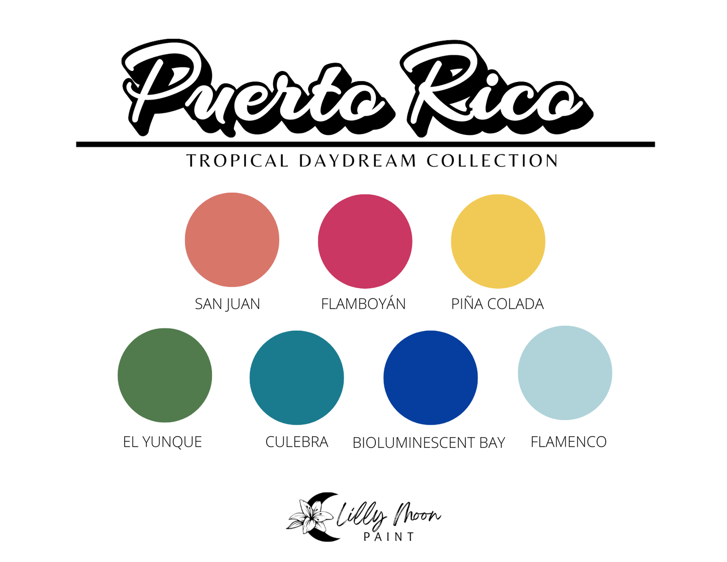 Puerto Rico Color Card